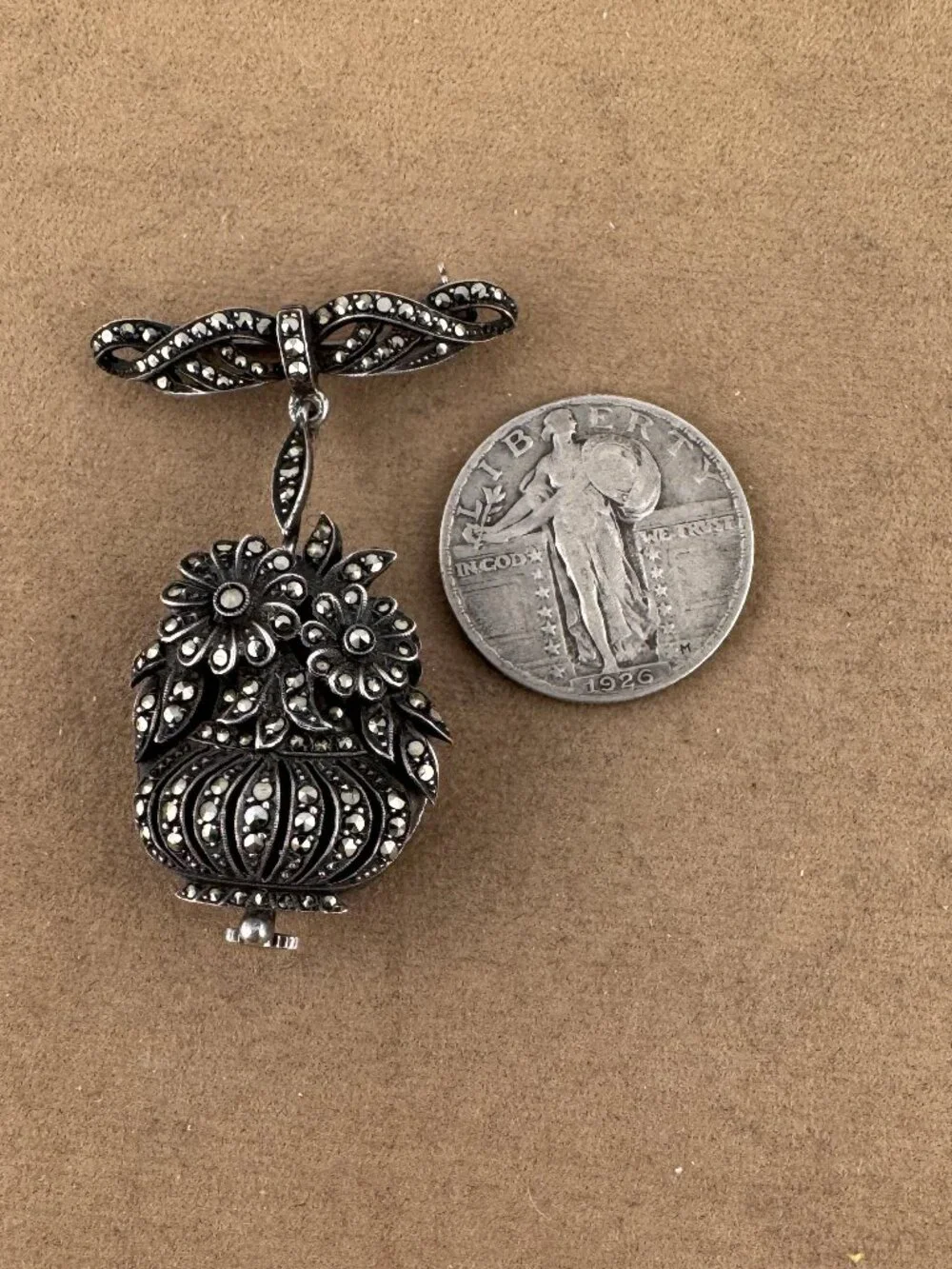 Bucherer Vintage Marcasite 